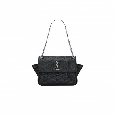 YSL NIKI TRIPOUCH IN VINTAGE LEATHER 812943 (28*20.5*13.5cm) YSL NIKI TRIPOUCH IN VINTAGE LEATHER 812943 (28*20.5*13.5cm)
